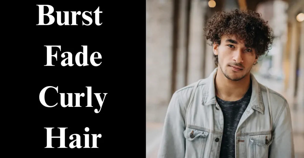 Burst Fade Curly Hair