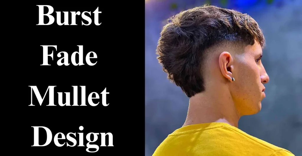 Burst fade mullet design
