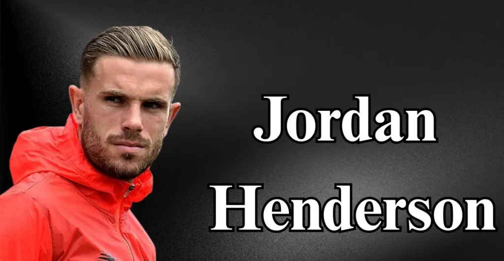 Jordan Henderson – Side Swept Hair with Low Drop Fade: