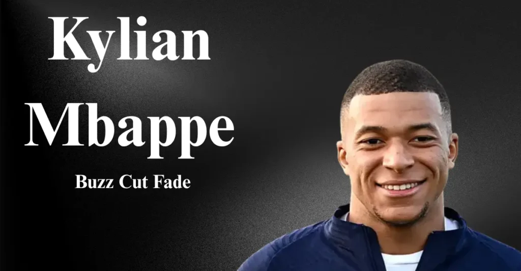 Kylian Mbappe – Buzz Cut Fade: