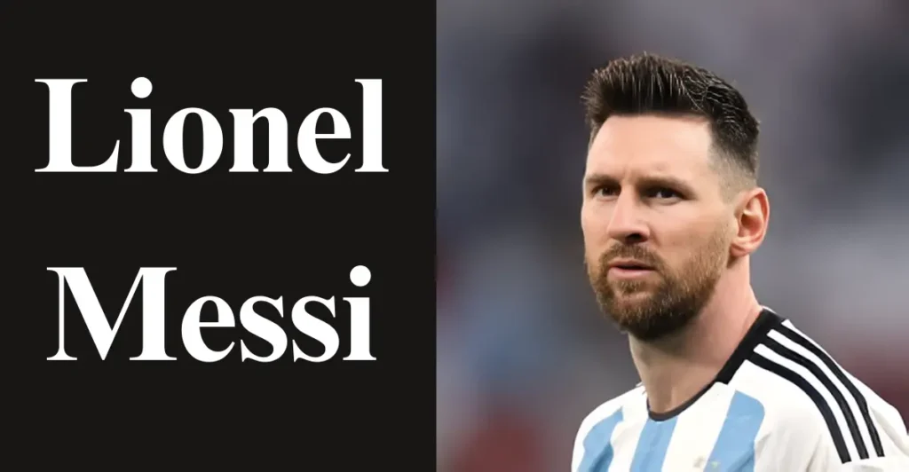 Lionel Messi – Spiky Crew Cut with Taper Fade: