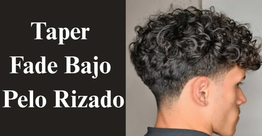 Taper Fade Bajo Pelo Rizado