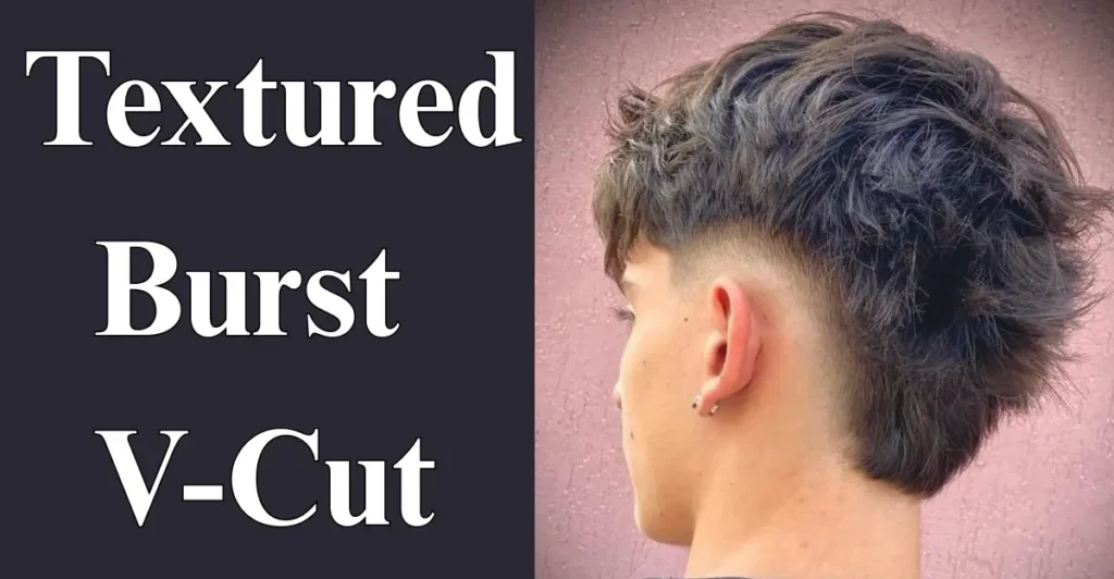 Textured Burst V Cut