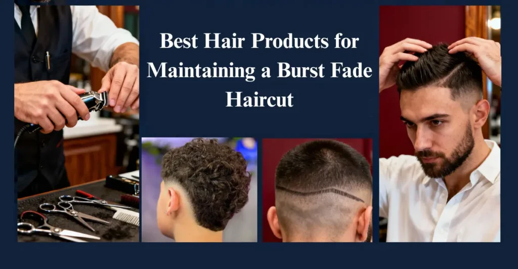 Best Hair Products for Maintaining a Burst Fade Haircut