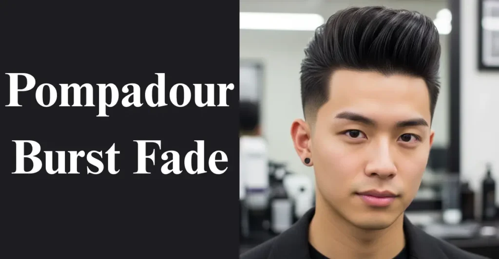 Pompadour Burst Fade
