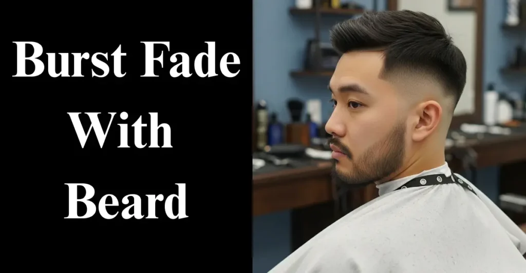 Burst Fade With Beard