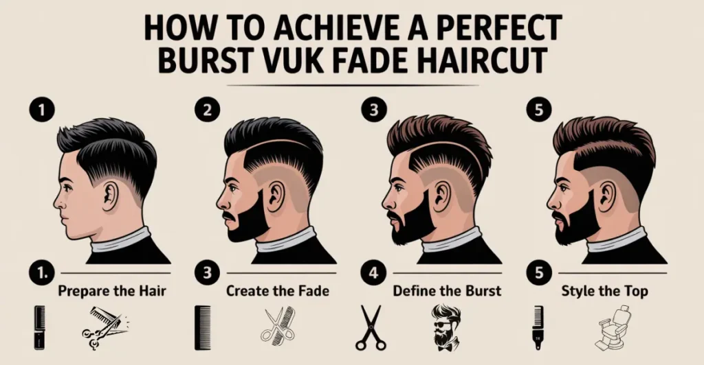 How to Achieve a Perfect Burst Fade Haircut