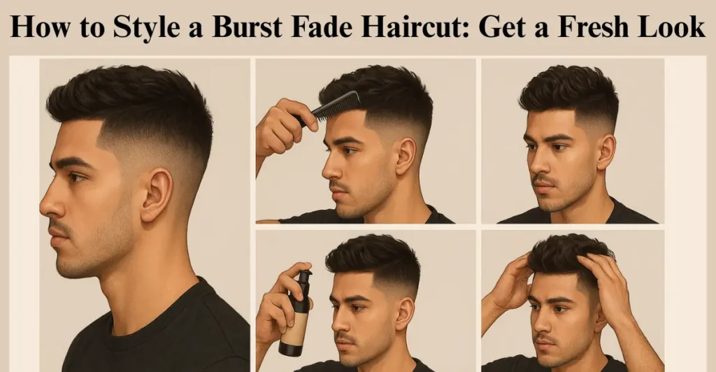 How to Style a Burst Fade Haircut: Get a Fresh Look
