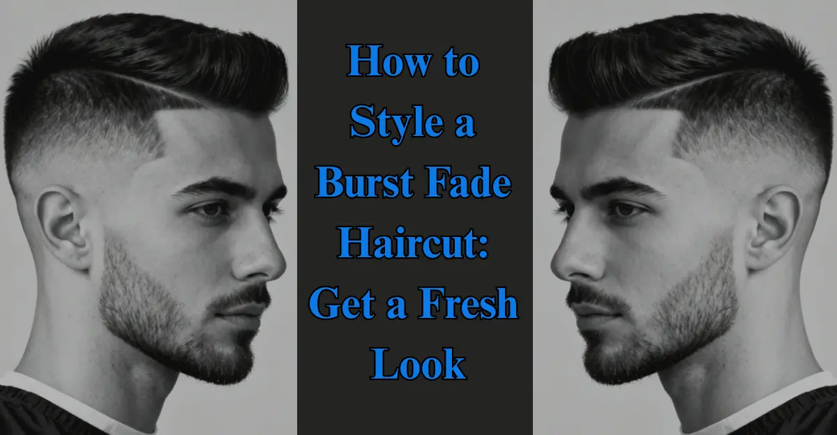 How to Style a Burst Fade Haircut: Get a Fresh Look
