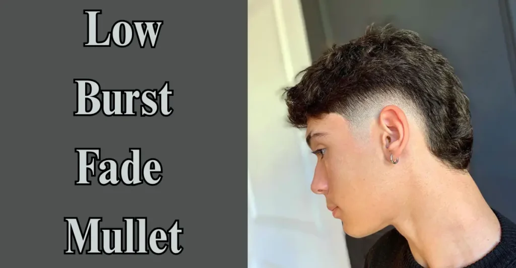 1. Low Burst Fade Mullet