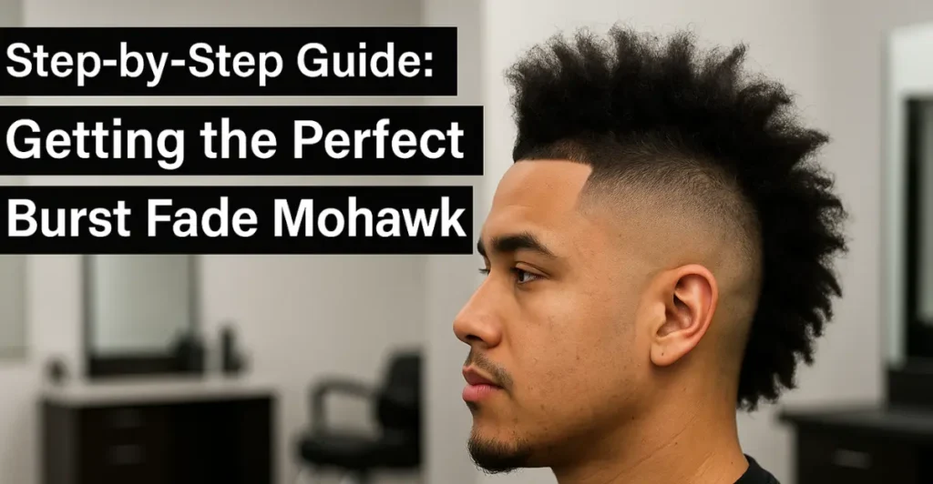 Step-by-Step Guide: Getting the Perfect Burst Fade Mohawk