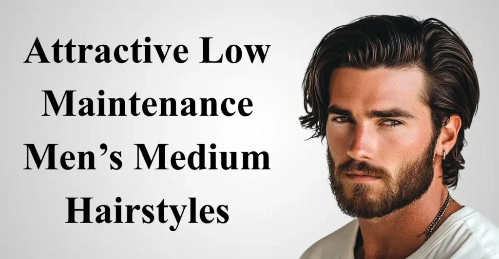 Attractive Low-Maintenance Men’s Medium Hairstyles