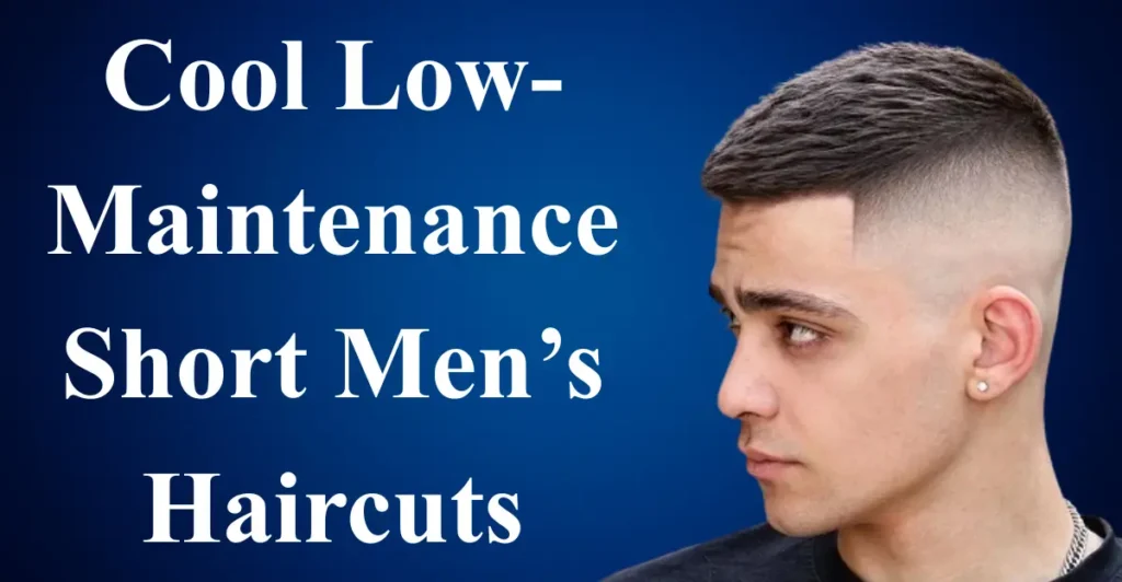 Cool Low-Maintenance Short Men’s Haircuts