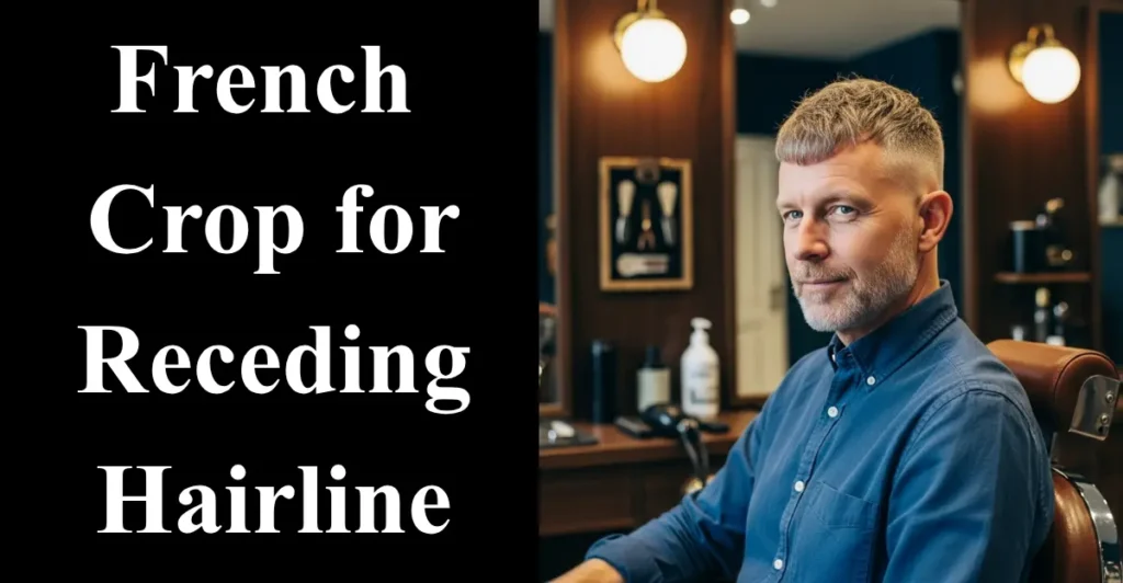French Crop for Receding Hairline