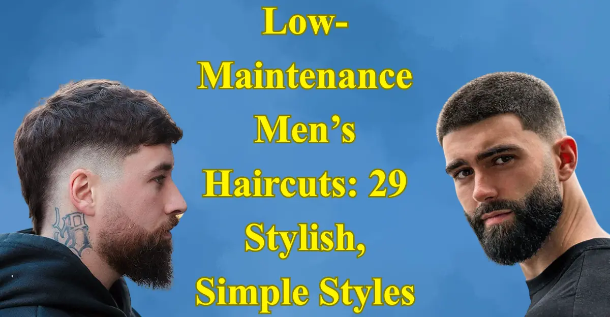 Low-Maintenance Men’s Haircuts: 29 Stylish, Simple Styles