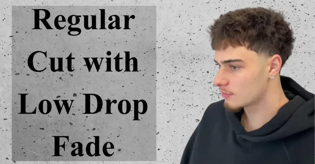 Regular Cut with Low Drop Fade