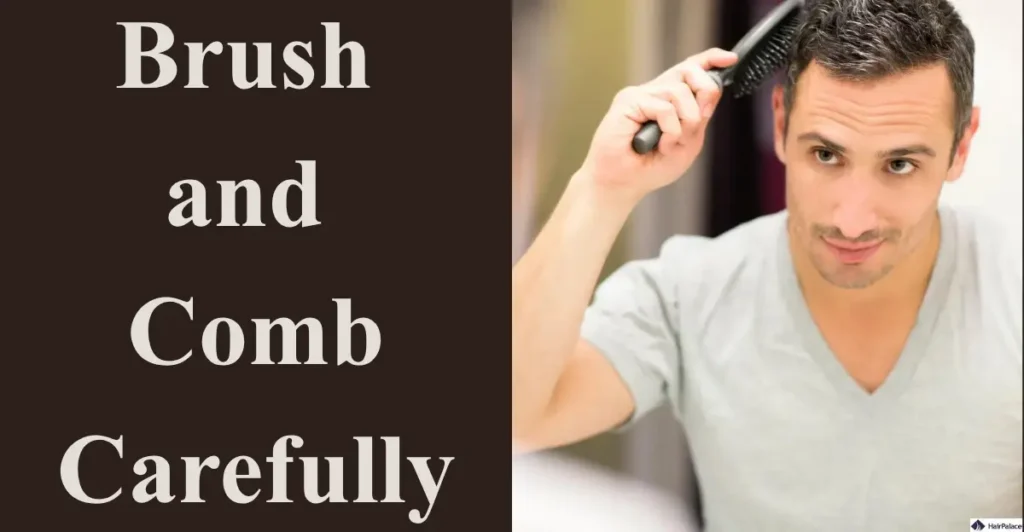 Brush and Comb Carefully