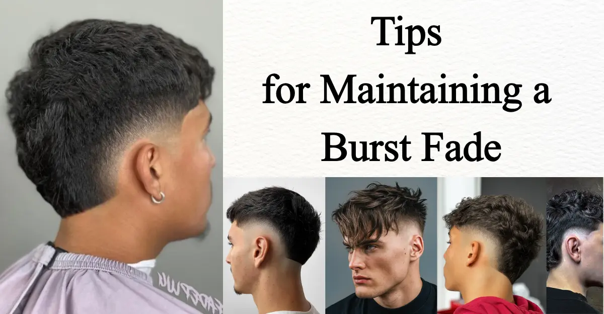 Tips for Maintaining a Burst Fade: A Comprehensive Guide to Keep Your Hair Looking Sharp