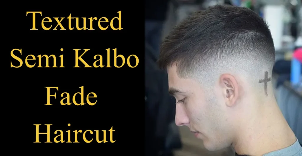 Textured Semi Kalbo Fade Haircut: