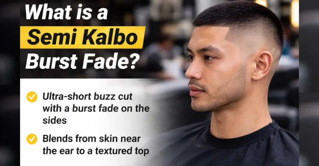 What is a Semi Kalbo Burst fade?